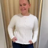 Luciana Cardigan - White