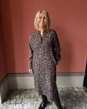 Amuse Kjole Amy - Black Print