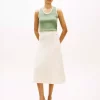 Cable Knit Skirt - Ivory