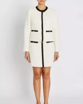 GaussiaBBSufie Blazer - White Cream