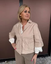 Thala, short trech coat - Moonlight