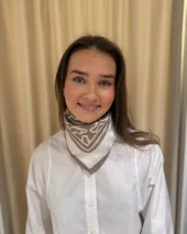 Amuse Silkeskjerf Eloise - Canvas