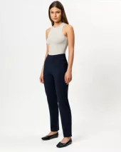 Asana Slim Pant - Navy