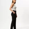 Asana Slim Pant - Black