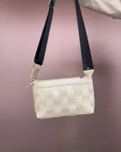 Braided Crossbody - Platin