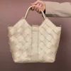 Braided Handbag - Platin