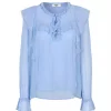 Bryce blouse-light blue