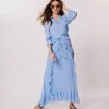 Gaia Dress - Hydrangea