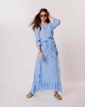 Gaia Dress - Hydrangea