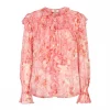 Helena Blouse - Coral Blush
