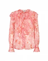 Helena Blouse - Coral Blush