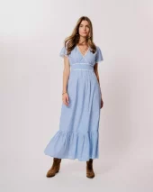 Trish Dress - Hydrangea