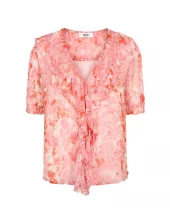Gini Blouse - Coral Blush