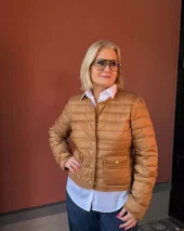 Feminine LW jdown jacket-Hickory
