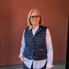 Feminne LW down vest- navy