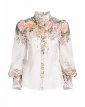 Wisteria Blouse - Print