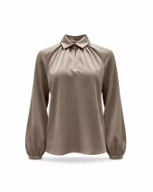 Amuse Silkebluse Hilde - Canvas