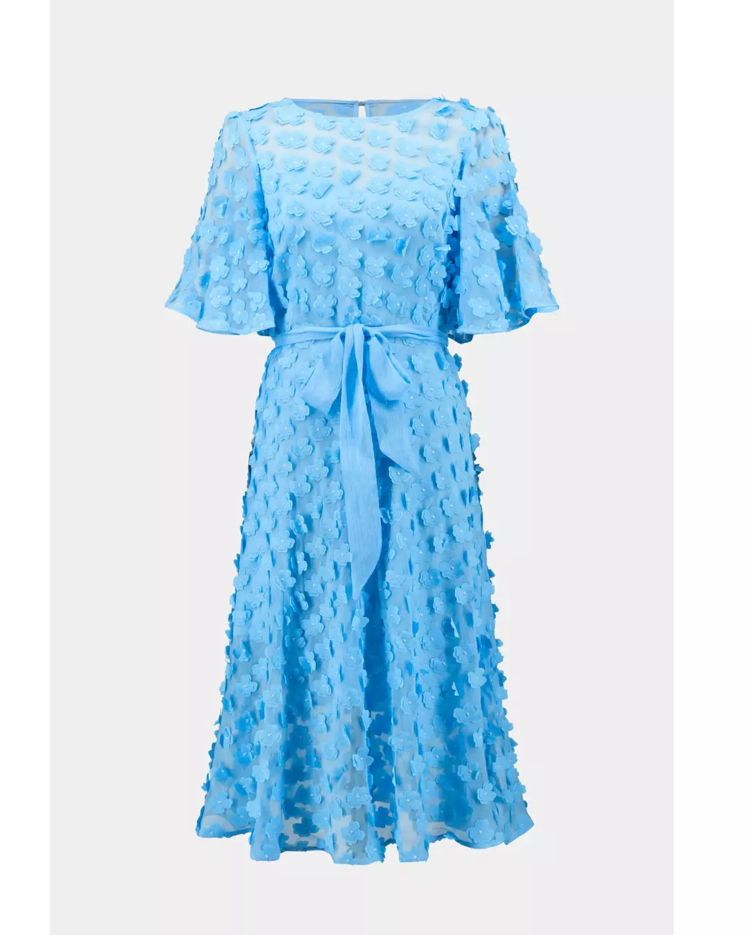 JR Flower Dress Sky Blue