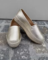 Espadrilles -Gold