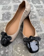Ballerina -Beige/Black