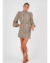 Bianca Dress - Taupe