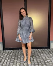 Vanity Dress - Dusty Blue