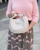 Florin crossbody - White