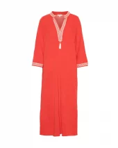 Kaftan Long - Coral