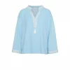 Kaftan Top - Light Blue