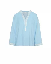 Kaftan Top - Light Blue