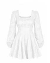 Sophie LaceDress - White