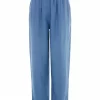 Lucien Linen Pants Washed Blue