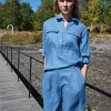London Bermuda Shorts - Washed Blue