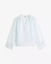 Linen Blouse - Keepsake Blue