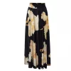 Savannah Skirt - Gold Maxi Flower