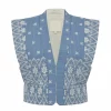 AninaGO Ji Vest - Chambrey Blue