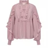 NanaGO Blouse - Pale Pink