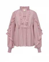 NanaGO Blouse - Pale Pink