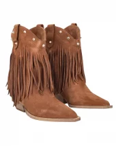 Wild Glam Boots - Cuoio