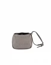 Cowhide Earpods Case - Silver