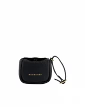 Cowhide Earpods Case - Black