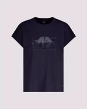 T-shirt w/rhinestones - Marine