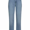IVY-Tonya Cropped Jeans - Denim Blue