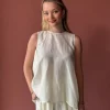 Bluse - Panna