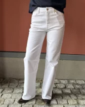 IVY-Mia Jeans - Optical White
