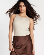 Diti knit top - Sand Melange