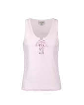 Paris Tank Top - Barely Pink