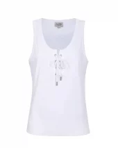 Paris Tank Top - White