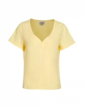 Sandy T-shirt - Soft Yellow