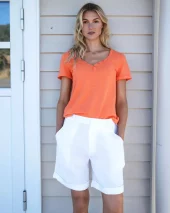 Sandy T-shirt - Fresh Orange